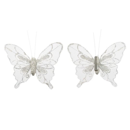 Glitter Butterfly Embellishments